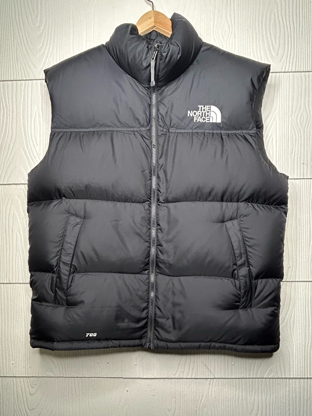 The North Face Black 700 Puffer Vest